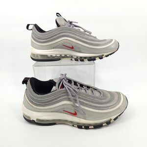 Nike Air Max 97 OG QS Silver Bullet Shoes Men Size 9.5 2017 884421-001